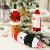 Import Novelty Custom Christmas Festival Decorative Knitted Carton Wine Bottle Cover from China
