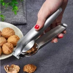 Nutcracker Chestnut Clip Stainless Steel Chestnut Cracker Pecan Walnut Plier Opener for all nuts