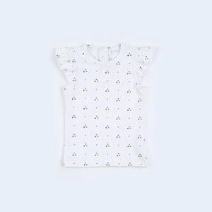 ODM Custom Design Baby Clothing Super Soft Cotton Plain T-shirt