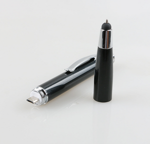 ODM OEM customized quality flashlight tablet  USB promotional stylus pen
