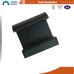 OEM custom precision aviation parts/quality black aluminum cnc parts anodized