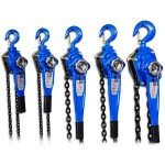 OEM Factory Price 1 2 3 5 10 Ton pull lift hand Lever Chain Block Hoist