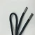 Import OEM logo printed shoe lace flat thick tube black tie shoelaces from China