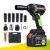Import OEM rechargeable brushless heavy duty li ion cordless electric impact wrench 1/2 from China