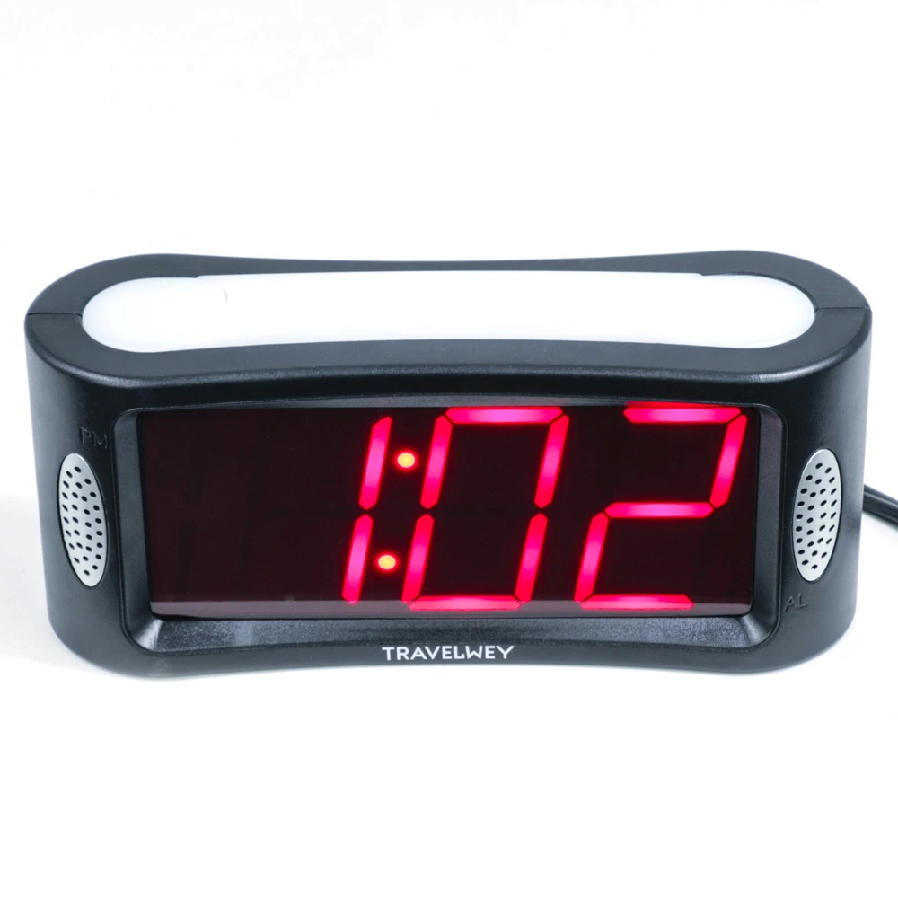 OEM&ODM Fashion Modern LED Electronic Desktop Alarm Clock Digital Table Alarm Clock With Snooze Nightlight