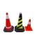 Import OEM/ODM Road Rubber Traffic Safety Cone Reflective Warning Road Anti-Collision Cone from China