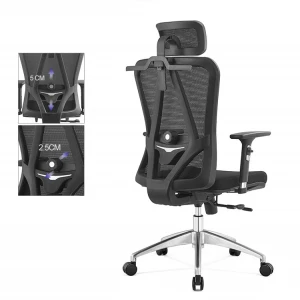 Office chairs china high back full mesh chair sillas de oficina with adjustable headrest office chair specification