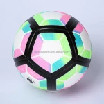 official size and weight match quality  thermal bonded pu leather football soccer ball football ball price in bulk