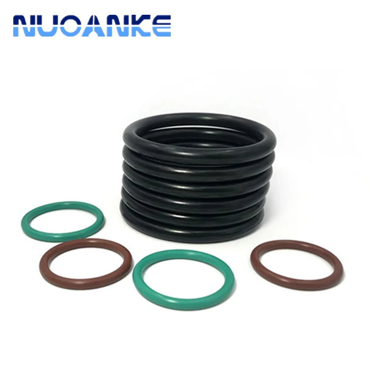Oil & High Temperature & Water Resistant Rubber O-Ring Seal NBR FKM FPM Silicone EPDM Rubber O Ring