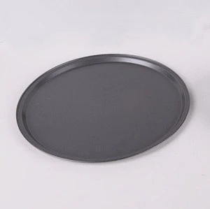 OKAY BK-D2021 Gold coating non-stick bakeware 13-inch shallow tray pizza pan oven-used round pan