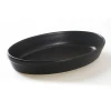ONE-MORE Oval Black Glaze Bakeware Series
