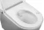 Import One piece  waterproof   electrical bidet intelligent automatic warm smart toilet from China