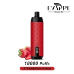 Original Evappe Deluxe 18000 Puffs Fakher Mesh Coil Crown Bar 15K 18K Big Smog Smoking Disposable Vape