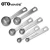 Import OTOware Amazon Hot-sell 14 Piece Stainless Steel Metal Measuring Cups and Spoons Set with Bonus Magnetic Chart from China