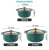 Import OUFU nordic baking casserole ceramic cookware soup Casserole with lid from China
