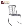 outdoor metal wire chair Industrial Modern Stackable Steel Wire Chair