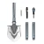 Import Outdoor Multi-purpose Shovel Garden Tools Folding Military Shovel Camping Defense Security Tools from China