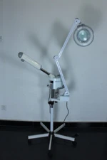 Ozone vapor facial Steamer + 5X magnify lamp
