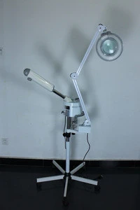 Ozone vapor facial Steamer + 5X magnify lamp
