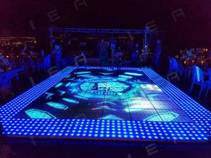 P10 led video dance floor for outside stage lighting