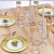 Import PARTY DISPOSABLE 60 PC DINNERWARE SET |20 Dinner Plates | 20 Salad Plates |20 Dessert Plates (Ritz - Gold) from USA