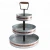 Import Party Galvanized 3 Tier Serving Stand Tray With Handle from China