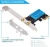 Import PCIe Dual Band 5G/2.4G Wireless WiFi Adapter Network Card for Windows 10/ 8/7, Wireless Network Card AC1200Mbps from China