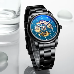 Personalized watch men&#x27;s steel belt sports man mechanical WristWatch stainless steel watch Guangzhou wholesale watch