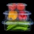 Import PET disposable plastic transparent  food storage container for vegetables and fruits from China