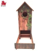 Pet Wood Nest Wingspan Bird House, Wingspan Bird House for Outside, Hanging Natural Wooden Wingspan Bird Nest