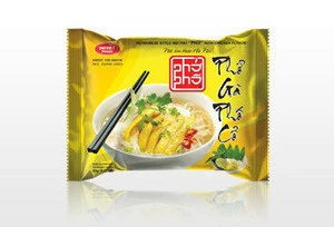 "Pho Pho" Chicken Flavor Instant Rice Noodles (Bag)