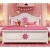 Import Pink Girls Wooden Children Furniture King Sized Adult Type Kids Bed Sets Bedroom from China