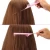 Import Pink hairdressing rat-tail lifting stainless salon hair cutting barber comb from China