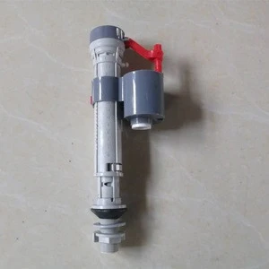 Plastic fill valve, flush cistern fill valve
