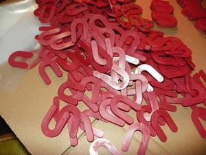 Plastic Horseshoe Shims in Several Size and Color