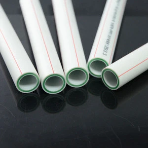 Plastic Pipes for Hot and Cold Water Corrosion Resistance ppr fiber glass(fr-ppr) composite pipe