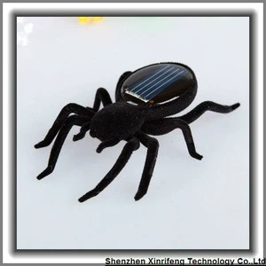 Plastic Solar Insect Solar Spider For Kids