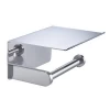 Polished Chrome Toilet Paper Holder Shelf 304 Stainless Steel Bathroom Accessories Tissue Roll Holder