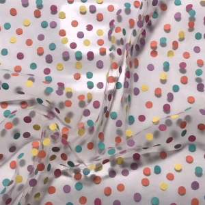 polka dot fabric colorful dot tulle  fabric tulle for dress