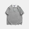 Polo Cotton T-Shirt Plain 100% Men Jersey Tshirt Wholesale Mock Neck Short Sleeve Striped Golf Custom Man T Shirt