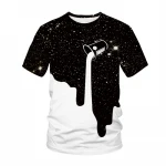 100 polyester OEM wholesale custom design t shirt 3d 1 all over sublimation print men t shirt