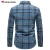Import Polyester Winter Thick Material Regular Fit Long Sleeve Casual Dress Shirts Button Male Casual Shirt from China
