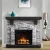 Import Polystone Electric fireplace MGO mantel  Electric Fireplace from China