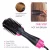Import Popular hair dryer to quickly dry hair hot air blow brush 3 gear control hot hair dryer brush from China