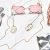 Import Popular Personality Creative Fashion Trend, Gold Non-Slip Adjustable Glasses Chain With Face Pendant from China