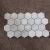 Import Popular Wooden White Serpeggiante Grey Hexagon Marble Mosaic Tiles from China