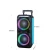 Import Portabale trolley speakers outdoor audio subwoofer plug USB flash drive speakers trolley inch with Rotating lights from China