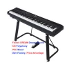 Portable 194 multifunction digital piano 88 keys hammer action keyboard piano digital keyboards