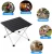 Import Portable Aluminium Camping Table Foldable from China