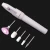 Import Portable Electric Nail Drill Professional Nail File Kit Electric Nail Polishing Machine USB Manicure Pen Sander (White) from China
